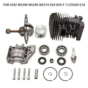 Cylinder Kit Spark Plug 49mm Bearing FOR Stihl MS390 MS290 MS310 029 039