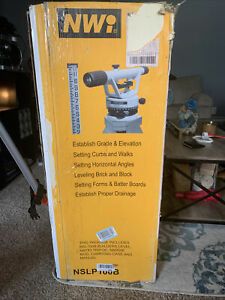 northwest 20x builders level tripod