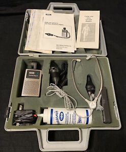 IMEX Pocket-Dop II Ultrasonic Doppler Vascular 2 Probes W/Orig Case &amp; Paper