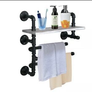 Industrial Towel Rack with 3 Towel Bar USA SELLEE