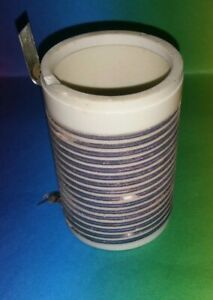 1x  HF-Spule ca. 9,6 uH Siemens aus R&amp;S 1 kW Antennenkoppler Keramik 85x55mm