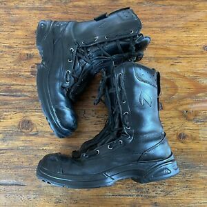 HAIX AIRPOWER XR1 WILDLAND &amp; EMS BOOTS  LEATHER FIRE BOOTS MEN&#039;S USA SZ 10 WIDE