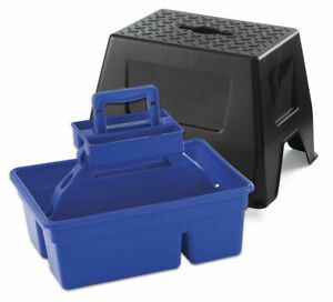 Little Giant DTSSBLUE DuraTote Stool and Tote Box