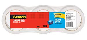 Scotch Heavy Duty Packaging Tape, 1.88&#034; x 38.2 yd, Designed for Packing, and on