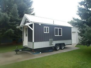 Tiny house on wheels, Brand new, 20 by 7.5, Wood, RV hookups, 7340lb