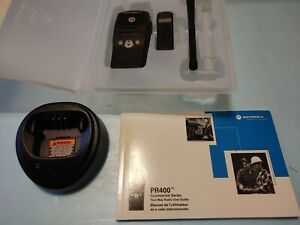 Motorola PR400 VHF 146-174 5W 32CH Two Way Radio No Battery