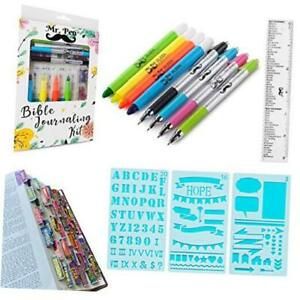 - Bible Journaling Kit with Bible Highlighters and Pens No Bleed, Bible Tabs,