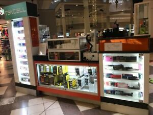 Cell phone accessories Kiosk