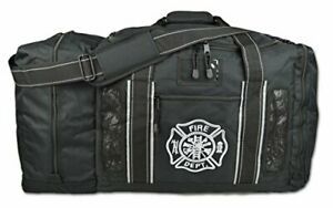 Newly Redesigned Lightning X Firefighter Fireman Quad-vent Turnout Gear Bag w...