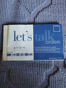 NEW AVON Order Book Receipt book