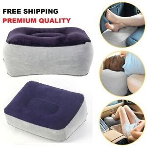 New Portable Inflatable Pain Relief Soft Ergonomic Foot Rest Pillow Home Office