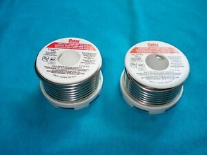 2 Packs Oatey Safe Flo Lead Free Wire Solder 8 OZ. 226 g. Silver Bearing / NEW