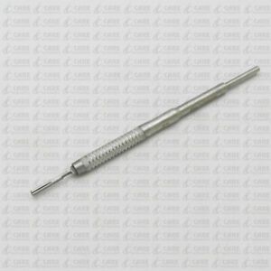Scalpel Handle no. 5, Round Handle, Push Remove Blade Stainless Steel Dissection