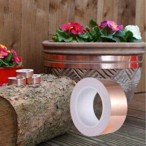 1pcs Copper Tape Copper Foil Tape Shielding Screw Tape 30mmx20Mx0.05mm