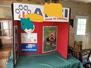 Trade Show  Panel Vendor Display Boards and Nimlok Wheeled Case