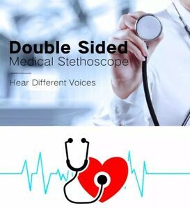 Pro Medical EMT Dual Head Stethoscope For Doctor Nurse Vet Student Health Care