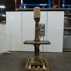 Leland  Gifford Vintage 20&#034; Drill Press #2MT 440V 3Ph Variable Speed 150-1800RPM