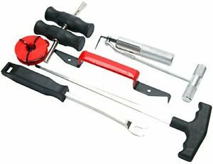 8MILELAKE 7pc Classic Vintage Car Molded Windscreen Removal Tool Set