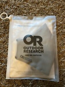 NEW Outdoor Research Essential Face Mask Kit w/3-pack filters - Grey