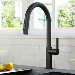 Kraus KPF-2820MB Oletto Single Handle Pull-Down Kitchen Faucet 17 Inch Matte ...