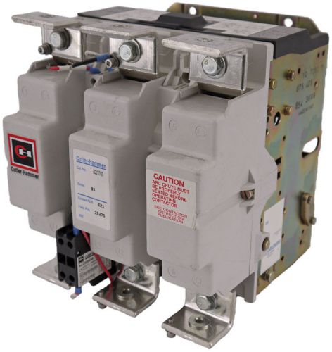 Cutler-hammer model ce15tn3 contactor 420a 600v 3-pole 3-phase industrial for sale