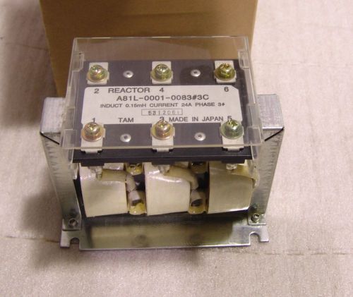 Electrical reactor fanuc a81l-0001-0083 unused for sale