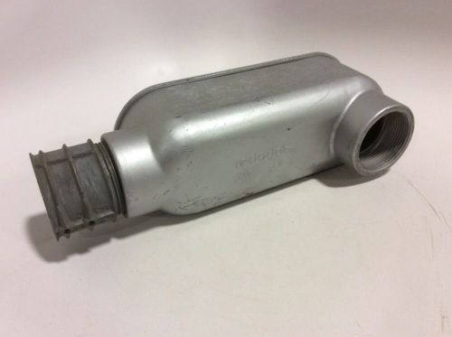 Red dot cv6 aluminum conduit body 2 1/2 &amp; 3 inch  w / cover for sale