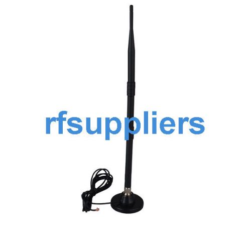9dBi 700-2600 MHz 4G magnetic LTE antenna strong magnetic base with SMA male 3m
