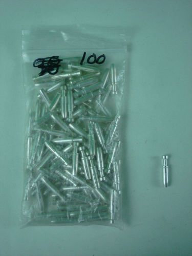 100 New Harting Male Pin Connectors, R15-BU-C 1.5mm2 09330006204 AWG16