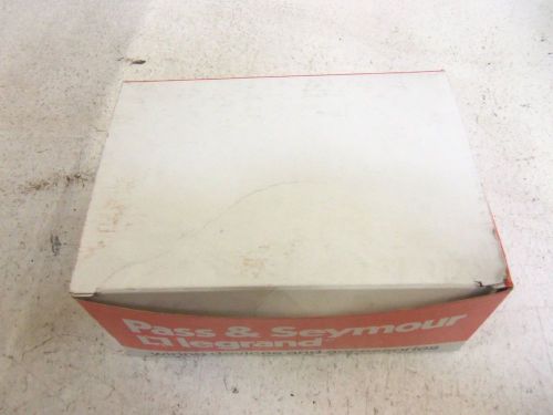 LOT OF 10  PASS &amp; SEYMOUR S384-C WALL PLATE  *NEW IN A BOX*
