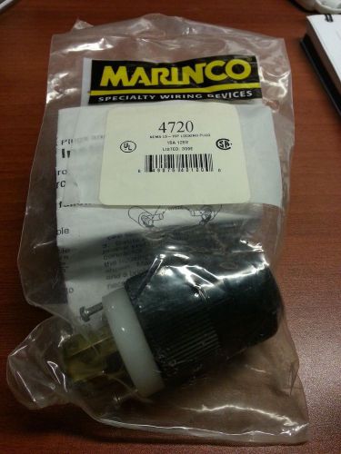 Marinco 15a locking plug for sale