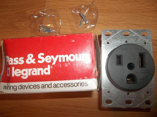 Pass &amp; seymour 3804 power outlet for sale
