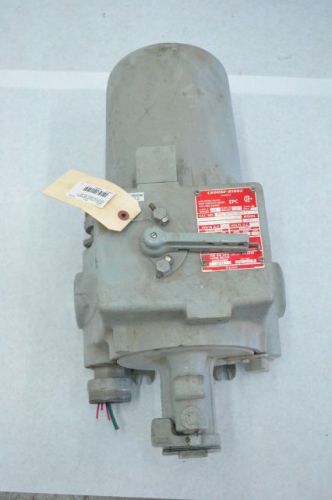 Crouse hinds epc66042wn60 explosion proof 60a 600v pole disconnect switch 200500 for sale