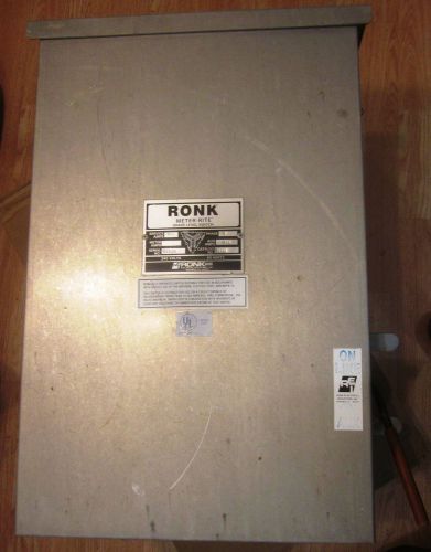Ronk  200 AMP Generator Transfer Switch Double Pole Double Throw DPDT USA