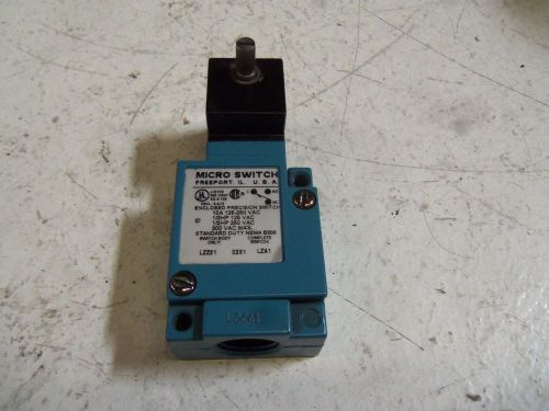 Microswitch lza1 precision limit switch *used* for sale