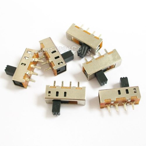 20 pcs 3 position spdt vertical slide switch small mini size on-off 4 pin pcb for sale