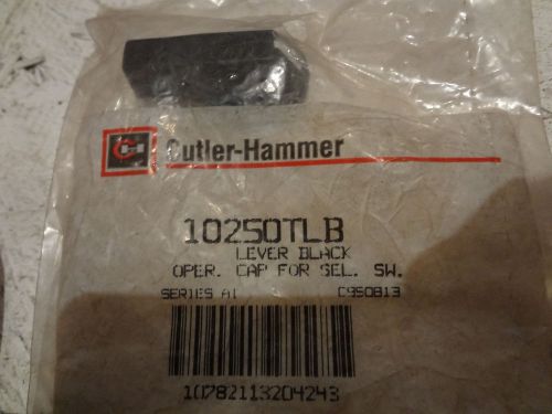 Cutler-hammer 10250tlb black lever oper. cap for sel. sw. series a1 for sale