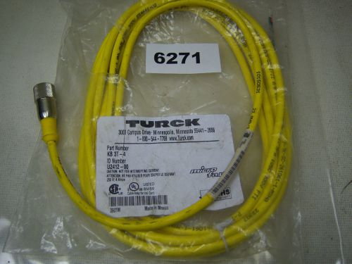 (6271) turck cordset kb 3t-4 for sale