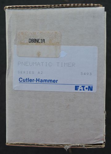CUTLER HAMMER D80NE1A PNEUMATIC TIMER SERIES A2 NEW IN BOX