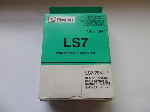Ls7-75nl-2 panduit printer tape cassette for sale