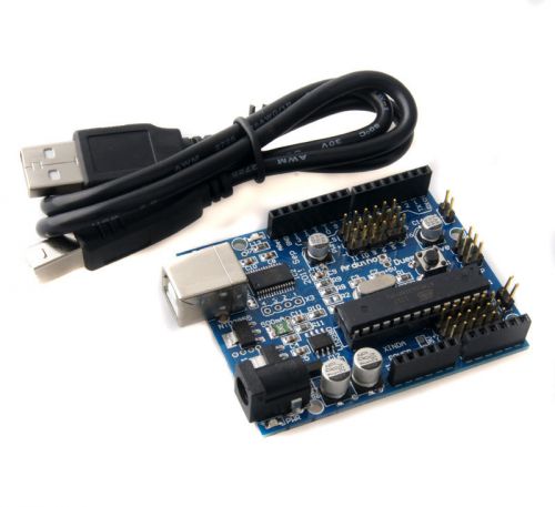 AVRmega328P-PU Development Board for Arduino (Works with Official Arduino Board)