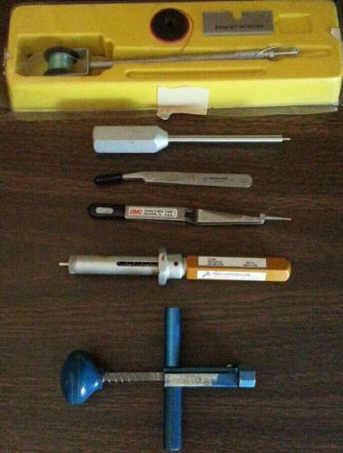 Lot Electrical Electronic Tools Insertion Removal Vector Slit n Wrap, DMC,  PICO