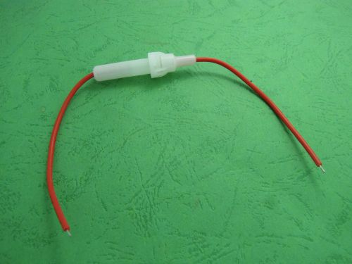 New 2pcs 6x30mm agc blow glass fuse holder in-line twist type with 20 awg wire for sale