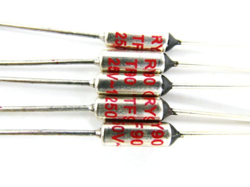 5 pcs ry tf 90 °c 250v 10a thermal fuse temperature for sale