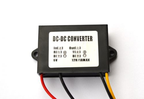 Industry grade dc 6v to dc 12v 1a step-up converter for sale