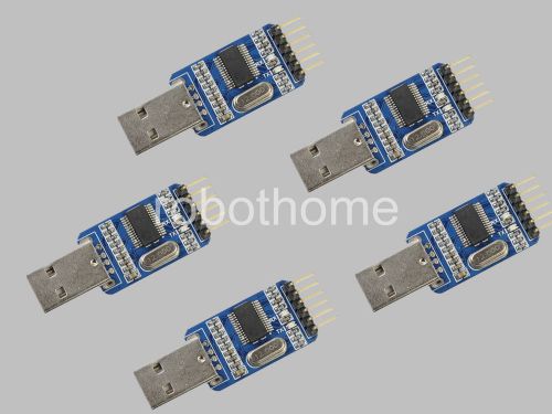 5pcs pl2303 usb to ttl converter adapter module usb adapter for arduino output for sale