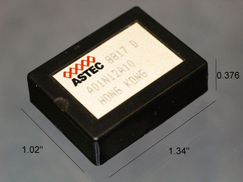 ASTEC DC-DC Converter AD1N12A10 -12 Volts, ±3 % Regulation