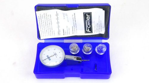 Fowler 52-563-777 0.08&#034; 0-4-0 0.0001&#034; grad. horizontal dial test indicator g3 for sale