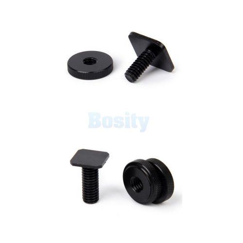1/4&#034;  + 3/8&#034; mount screw adapter for tripod screw to flash hotshoe for sale