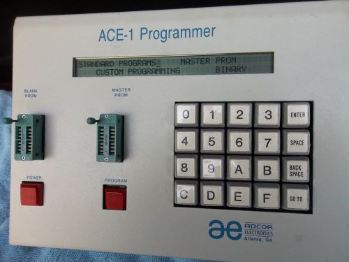 ACE 1 Programmer for the ACE 600 Controller / Communicator &amp; 500 Control Panel